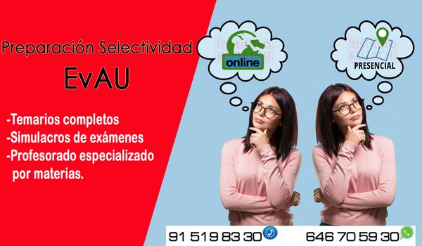 Academia Selectividad EvAU.